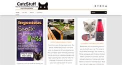 Desktop Screenshot of catzstuff.com