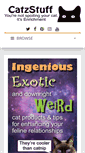Mobile Screenshot of catzstuff.com