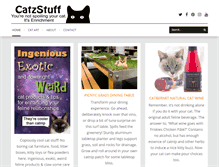 Tablet Screenshot of catzstuff.com